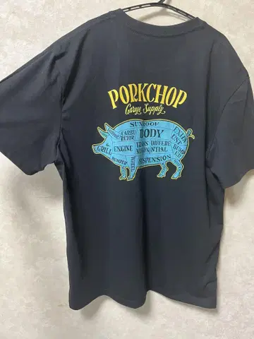 PORKCHOP 그래픽 T셔츠