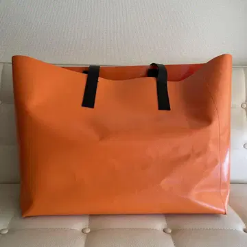 DRIES VAN NOTEN 비즈 사이즈 2way 토트백 오렌지