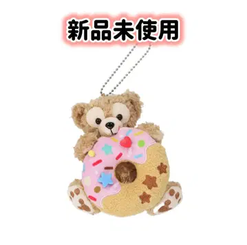 더피 봉제 인형 배지 더피&프렌즈 필드 위드 조이