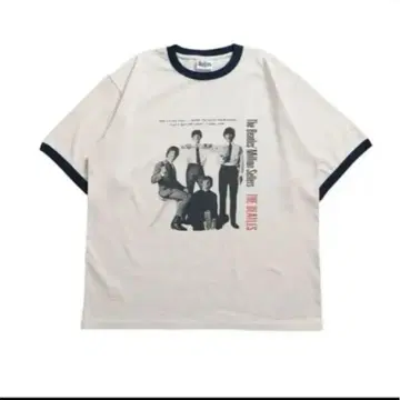 [ The Beatles ] Photo Ringer Tee [ M ] 3