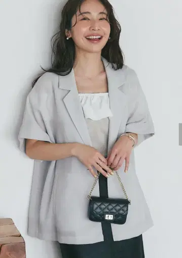 러브티크 봉봉 메쉬 자켓