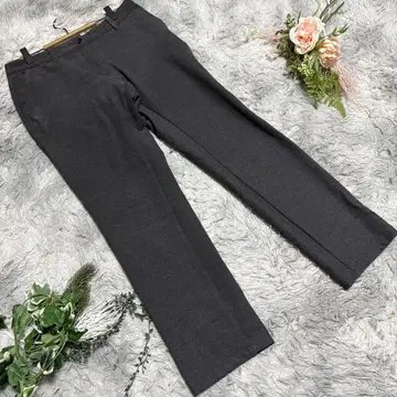 [Munsingwear] 다크 그레이 스트레이트 팬츠 여성용 13호