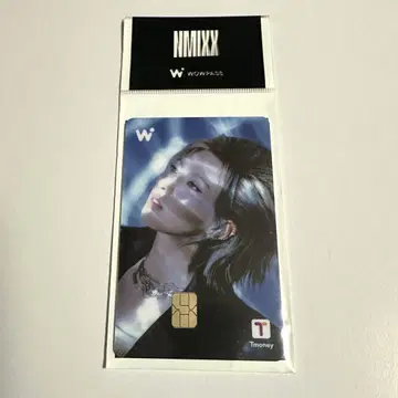 wowpass nmixx 베이 Tmoney 와우패스 미개봉 새상품