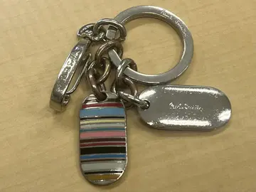 [ Paul Smith ] 스트라이프 디자인 키링