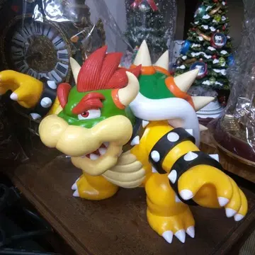 마리오 쿠파 굉장한 크기의 피규어