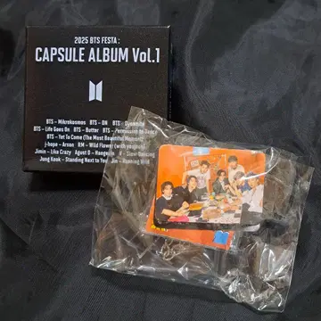 BTS FESTA 캡슐 앨범 PTD