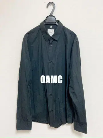 OAMC 백 디자인 셔츠 블루종 자켓 긴팔 셔츠