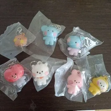 BT21 키링 7개 세트