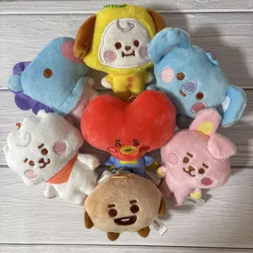 BTS BT21 마스코트 봉제인형 키체인