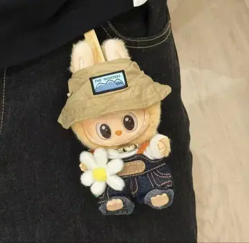 labubu 래부부 봉제 인형 옷 꽃 3세트