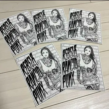 REBEL8 x RANCID 레벨에이트 랜시드 스티커
