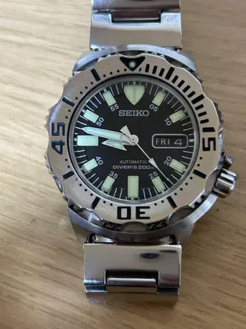 SEIKO 블랙 몬스터 7s26
