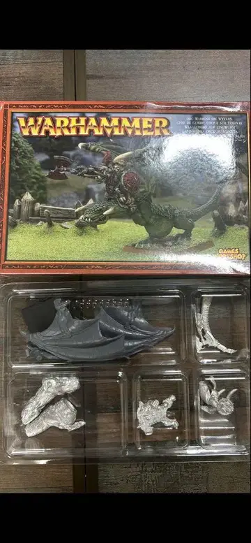 warhammer 오크 워보스 와이번 메탈 미니어처