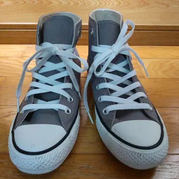 CONVERSE 그레이 하이컷 스니커즈