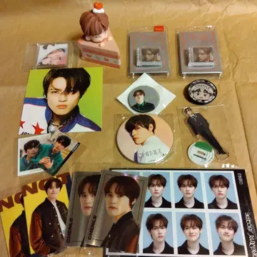 NCT 런쥔 발렌타인 거울 캔뱃지