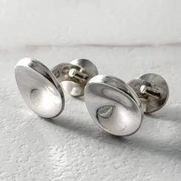 GEORG JENSEN 커프스 커프 링크 74C 실버 925