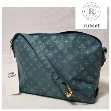 [미사용품 택 포함] russet 러셋 민트 그린 숄더백