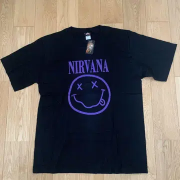 NIRVANA 티셔츠 L 사이즈 블랙