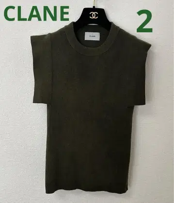 CLANE SQUARE SLEEVE KNIT TOPS