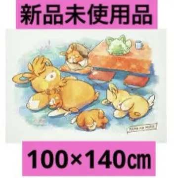 새상품 포켓몬 센터 한정 거즈 케트 PAMO NO MURE 여름용 이불