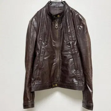 DSQUARED2 디스퀘어드 가죽 라이더 자켓 이탈리아제
