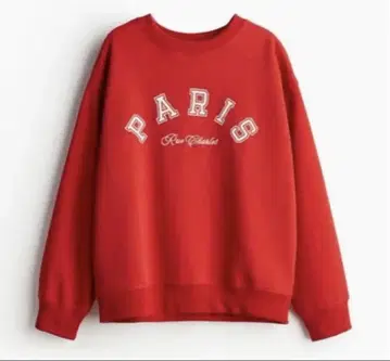 H&M PARIS 자수 맨투맨 트레이너 세트
