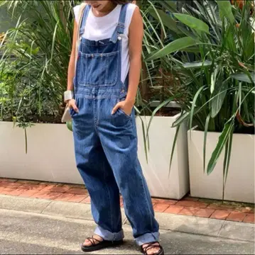 CANAL JEAN via j 데님 살로펫 오버롤