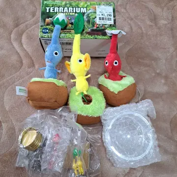 Pikmin 테라리움 컬렉션 봉제 인형 세트