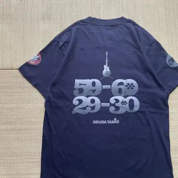 [새상품급] 오쿠다 타미오 30주년 기념 라이브 티셔츠 S