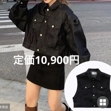 nugu 2WAY 데님 자켓 G자켓 정가 10900엔