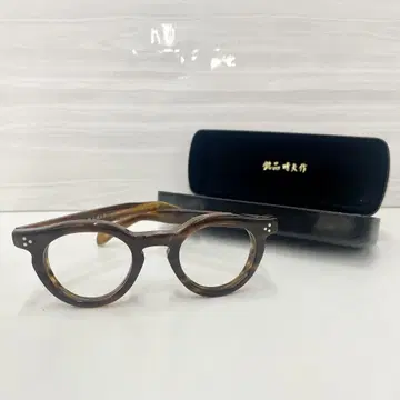 메이힌하루오작 안경 프레임 ME-203 CELLULOID C-4