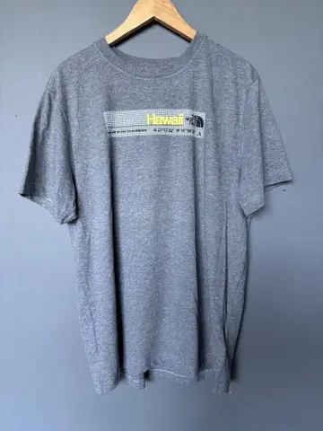The North Face Hawaii 티셔츠 그레이