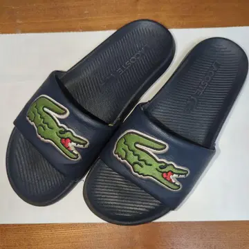 LACOSTE 라코스테 네이비 샤워 샌들 26.5cm
