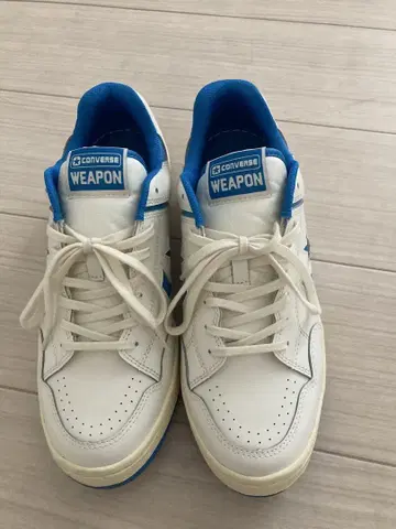 CONVERSE WEAPON 화이트/블루 스니커즈