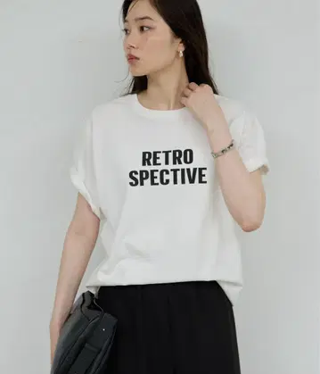미사용품 개럴갈란트 로고 티셔츠