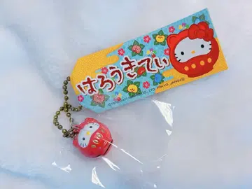 헬로키티 달마키티 BC 방울 마스코트 빨간색