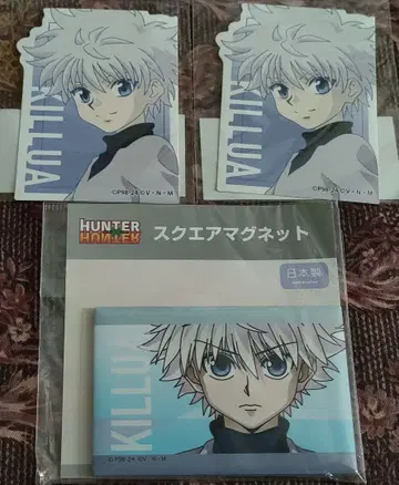 HUNTERXHUNTER 스퀘어 마그넷 스티커 키르아