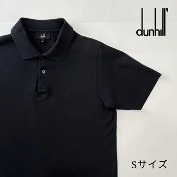 [새상품급] 던힐 블랙 피케 셔츠 S 165 84A
