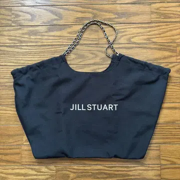 JILL STUART 블랙 체인 토트백