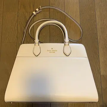 kate spade 화이트 핸드백