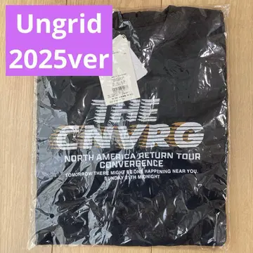 새상품 Ungrid 언그리드 투어 로고 루즈 Tee T 셔츠 반팔