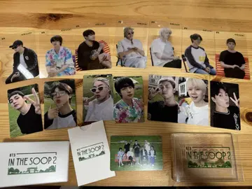 BTS IN THE SOOP 2 포토 카드 트레카 세트