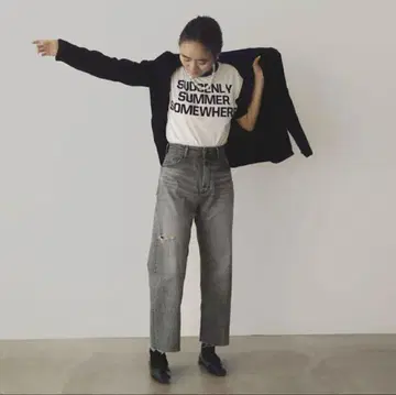 YANUK [야누크] 카네코 아야 x YANUK 보이즈 24 사이즈