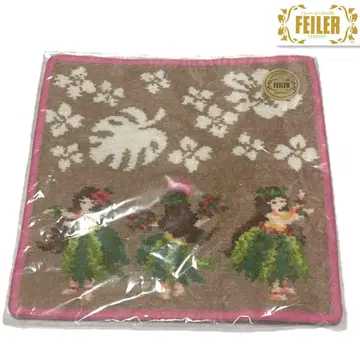 FEILER 마나마나 한정품 하와이안 플라걸 손수건 새상품 하와이