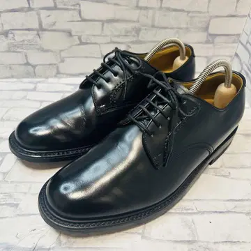 새상품급 REGAL 리갈 2504 플레인토 겉날개 블랙 가죽 24cm