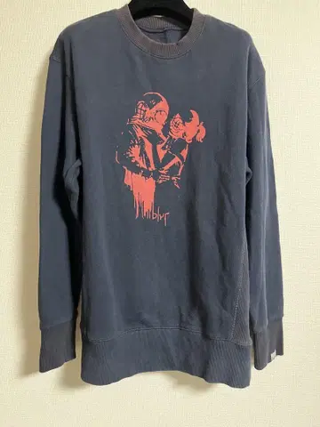 Banksy blur 빈티지 맨투맨 티셔츠 빈티지