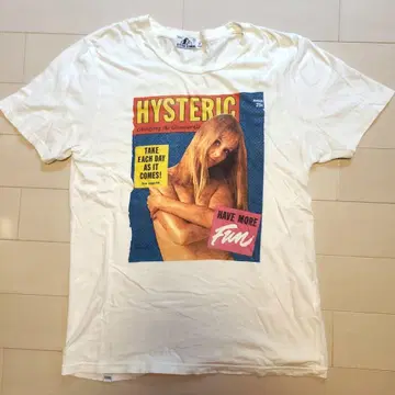 HYSTERIC GLAMOUR 화이트 T셔츠 M 사이즈