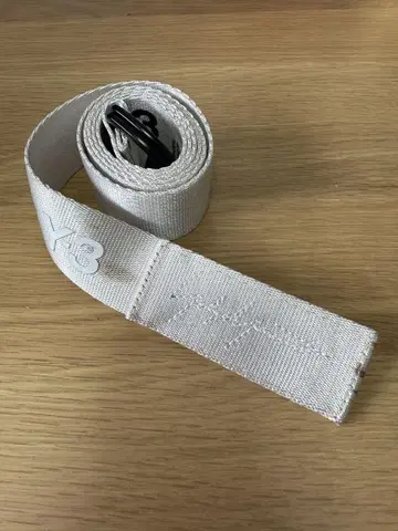 Y-3 화이트 나일론 벨트 (가방 포함)