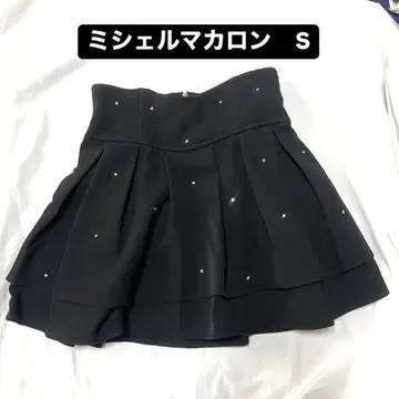 미셸 마카롱 랜덤 비쥬 슬림 레그 스커트 S