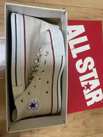 CONVERSE ALL STAR 하이컷 스니커즈 크림